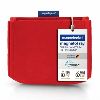magnetoplan portapenne magnetoTray big 1227706 rosso (1227706)