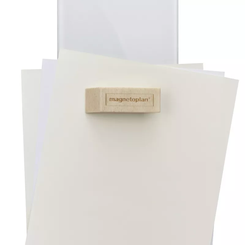 Magnetoplan magneti design in legno rettangolari betulla 60 x 20 x 13 mm, 4 pz. 1665249