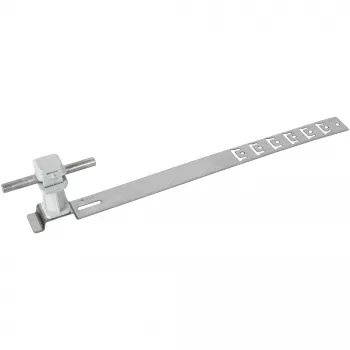 DEHN UNIsnap supporto per linea di copertura NIRO/K-grigio 204189