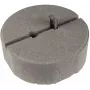 DEHN 102075 basamento in calcestruzzo C45/55 con cuneo per captatori