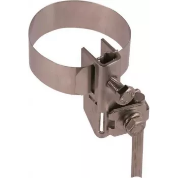 DEHN BRS 27.89 AK1X10 2X6.8 V2A collare per tubo in acciaio inox per protezione scariche 540103