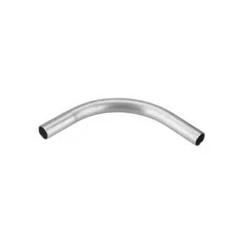 FRAENKISCHE ROHRWERKE Curva a innesto in alluminio ABS-E 63 (20960063) - curva a innesto 90°, connessione a innesto, 63 mm