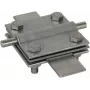 DEHN DEHNcross morsetto a croce 319229 acciaio inox per conduttore tondo 7-10 mm