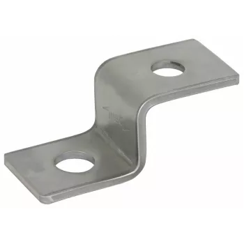 DEHN Terminale 390499 a forma di Z in acciaio inox per fune d'acciaio da 4 mm