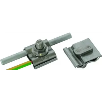 DEHN UEK 8.10 AQ4 50 HKSM10 V2A morsetto per palo in acciaio inox (540260)