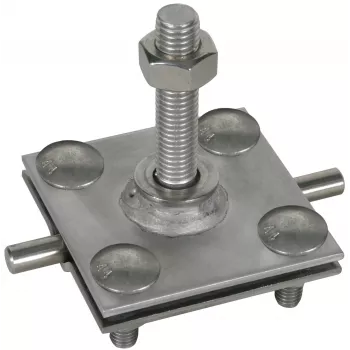 DEHN Morsetto di collegamento V4A per tondo 7-10 mm / piatto 30-40 mm 478149