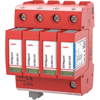 DEHN DG MD TT 275 Scaricatore di sovratensione Tipo 2 4 poli con segnalazione remota 943315