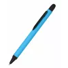 ONLINE SCHREIBGERÄTE ALU Stylus penna a sfera blu, meccanismo rotante, punta media, stylus integrato per touchscreen capacitivi 32118/3D