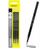 ONLINE magiXX ricarica per penna gel nero 0,7 mm, confezione da 3 40161/3