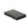 FALKEN PURE schedario A6 orizzontale, 310 schede, nero 22001728000F
