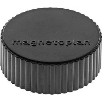 magnetoplan Discofix magnete rotondo magnum, nero con ferrite a nucleo pieno, forza di tenuta ca. 2,0 kg (1660012)