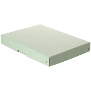 FALKEN PURE scatola contenitore 500 fogli verde pastello 24,0 x 32,0 x 4,0 cm, 1 pz. (22001904000F)