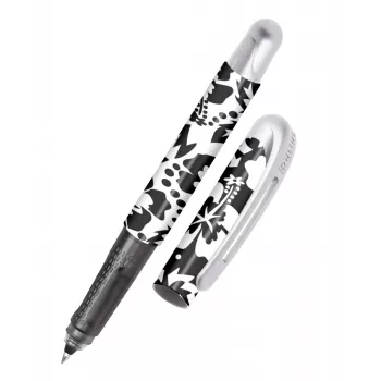 ONLINE Rollerball College Flowers penna, 0,7 mm, inchiostro blu 12657/3D
