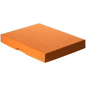 FALKEN PURE Scatola portadocumenti 500 fogli arancione pastello 24,0 x 32,0 x 4,0 cm 22001832000F