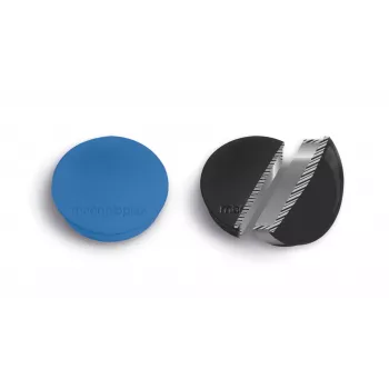 MAGNETOPLAN HOLTZ Discofix Magnete rotondo standard nero, nucleo in ferrite, 0,7 kg forza di tenuta, 30 mm, confezione da 10 1664212