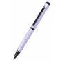 ONLINE penne Hexagon Stylus penna a sfera lilla con inchiostro blu e stylus integrato 21033/3D
