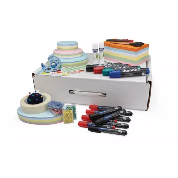 MAGNETOPLAN HOLTZ Trainer Set base, valigetta in cartone con 2.800 pezzi, identica alla valigetta per moderazione 11115 (11000)