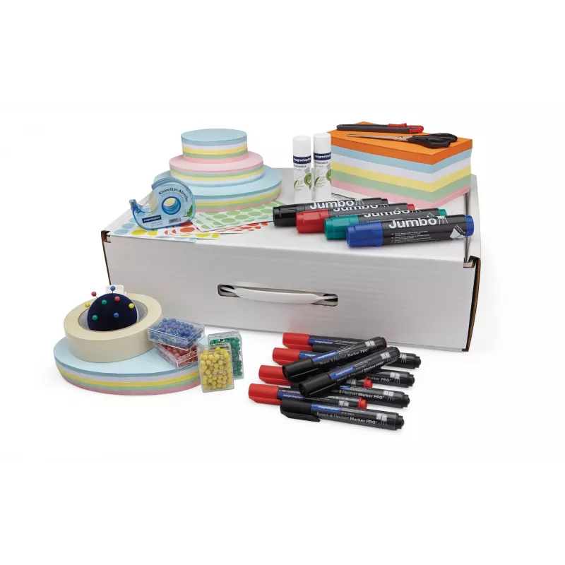 MAGNETOPLAN HOLTZ Trainer Set base, valigetta in cartone con 2.800 pezzi, identica alla valigetta per moderazione 11115 (11000)