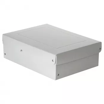 FALKEN PURE Scatola portadocumenti 1250 fogli bianco 24,0 x 32,0 x 10,0 cm, 1 pezzo 22002184000F
