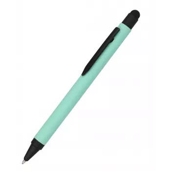 ONLINE ALU Stylus Penna a sfera verde menta inchiostro blu 32119/3D