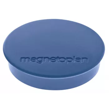 MAGNETOPLAN HOLTZ Discofix Magnete rotondo standard, blu scuro, ferrite a nucleo pieno, 0,7 kg forza di tenuta, 10 pezzi (1664214)