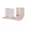 FALKEN PURE Raw cartella con clip DIN A4 grigia cartone 22001600000F