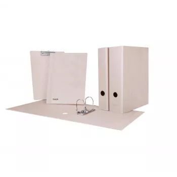 FALKEN PURE Raw cartella con clip DIN A4 grigia cartone 22001600000F