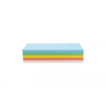 MAGNETOPLAN HOLTZ cartoncini per moderazione rettangolari adesivi, colori assortiti (rosa, verde, giallo, bianco, blu), 200 cartoncini 111151590