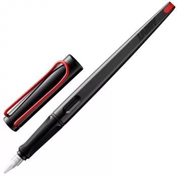 LAMY joy 015 penna stilografica pennino largo nero/rosso 1206810