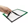MAGNETOPLAN HOLTZ magnetofix cornice informativa DIN A4, verde, apribile, bifacciale, autoadesiva 1131905