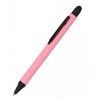 ONLINE SCHREIBGERÄTE ALU stylus penna a sfera rosa, inchiostro blu, 1 pezzo (32121/3D)
