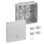 Spelsberg Abox Pro 160-L scatola di derivazione, IP66/IP67/IP69, grigia, 160x160x91mm 41640001