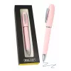 ONLINE penne Highway Rose penna a sfera, inchiostro nero, medio (M), corpo in metallo, meccanismo a pressione 38188/3D
