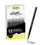 ONLINE magiXX ricarica per penna gel nero 0,7 mm 12 pezzi (40168)