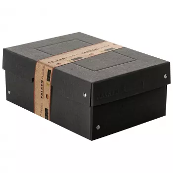 FALKEN PURE scatola contenitore 4,5 l nero 18,0 x 25,0 x 10,0 cm, 1 pz. (22001720000F)