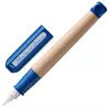 LAMY abc penna stilografica blu per bambini, pennino per mancini, impugnatura ergonomica, parte in legno d'acero 1216661