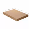 FALKEN PURE scatola portadocumenti 500 fogli marrone 32,0 x 44,0 x 4,0 cm 22001776000F