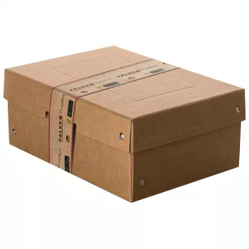 FALKEN PURE scatola portadocumenti 4,5 l marrone 18,0 x 25,0 x 10,0 cm, 1 pz. (22001816000F)