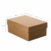 FALKEN PURE scatola portadocumenti 4,5 l marrone 18,0 x 25,0 x 10,0 cm, 1 pz. (22001816000F)