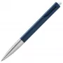LAMY noto 283 penna a sfera blu notte argento meccanismo a pressione 0,5 mm 25197