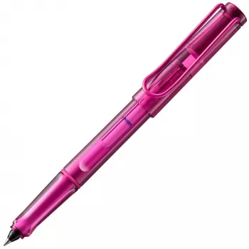 LAMY Balloon 2.0 penna roller rosa con zona di presa ergonomica e clip in metallo 1235966