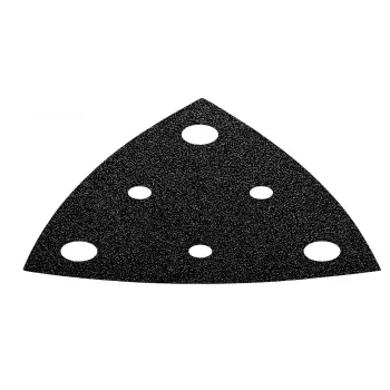 FEIN 80mm fogli abrasivi delta con velcro grana P40, perforati, confezione da 35 63717236010
