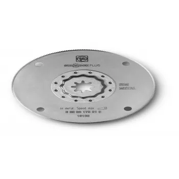 FEIN 63502175210 lama per sega a settori HSS, StarlockPlus, 100 mm, per legno, metallo, plastica, rame, stucco