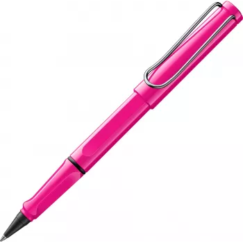 LAMY safari penna roller rosa con inchiostro blu (1240195)