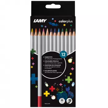 LAMY colorplus matite colorate assortite 12 pezzi (1240239)