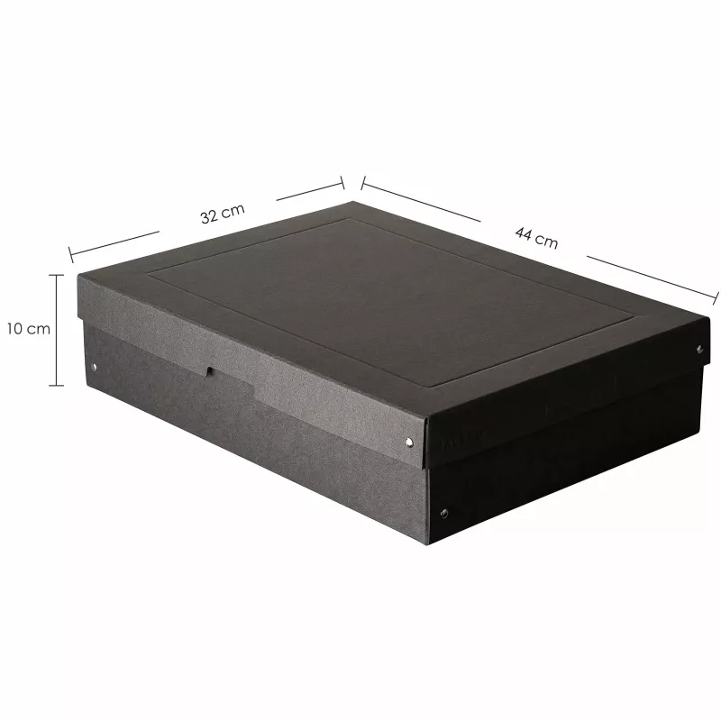 FALKEN PURE scatola portadocumenti 14,0 L nero 32 x 44 x 10 cm (1 pz.) 22001688000F