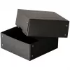 FALKEN PURE scatola portadocumenti 200x200 mm per 1050 fogli, nero, 21x21x8,5 cm 22001752000F