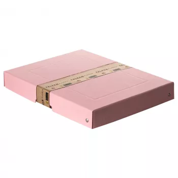 FALKEN PURE scatola portadocumenti A4 500 fogli rosa pastello 24 x 32 x 4 cm 22001880000F