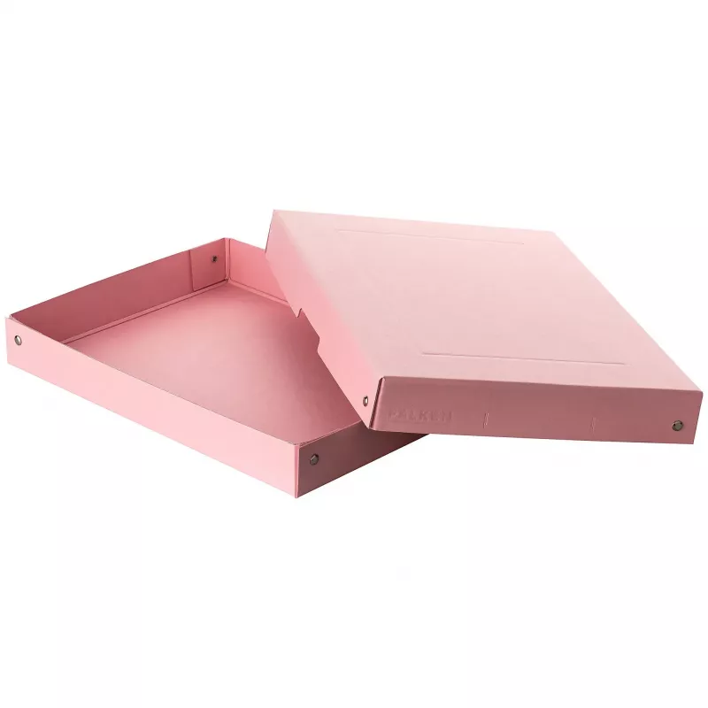 FALKEN PURE scatola portadocumenti A4 500 fogli rosa pastello 24 x 32 x 4 cm 22001880000F