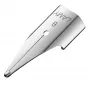 LAMY Z50 pennino di ricambio largo (B) acciaio inox lucidato, confezione da 5 pz. 1215055
